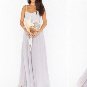 Show Me Your Mumu - Faith Maxi Dress Dove Grey